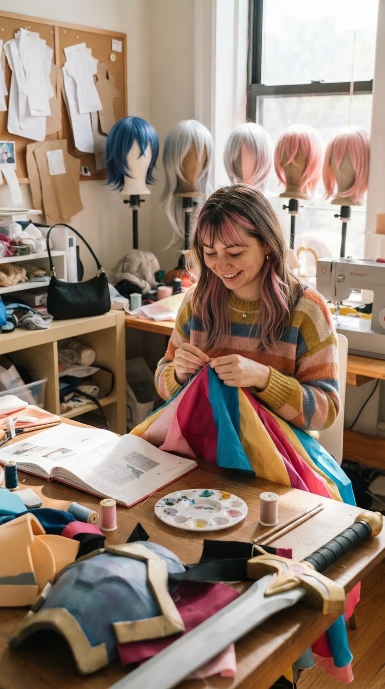 Yuna K., créatrice de contenu cosplay