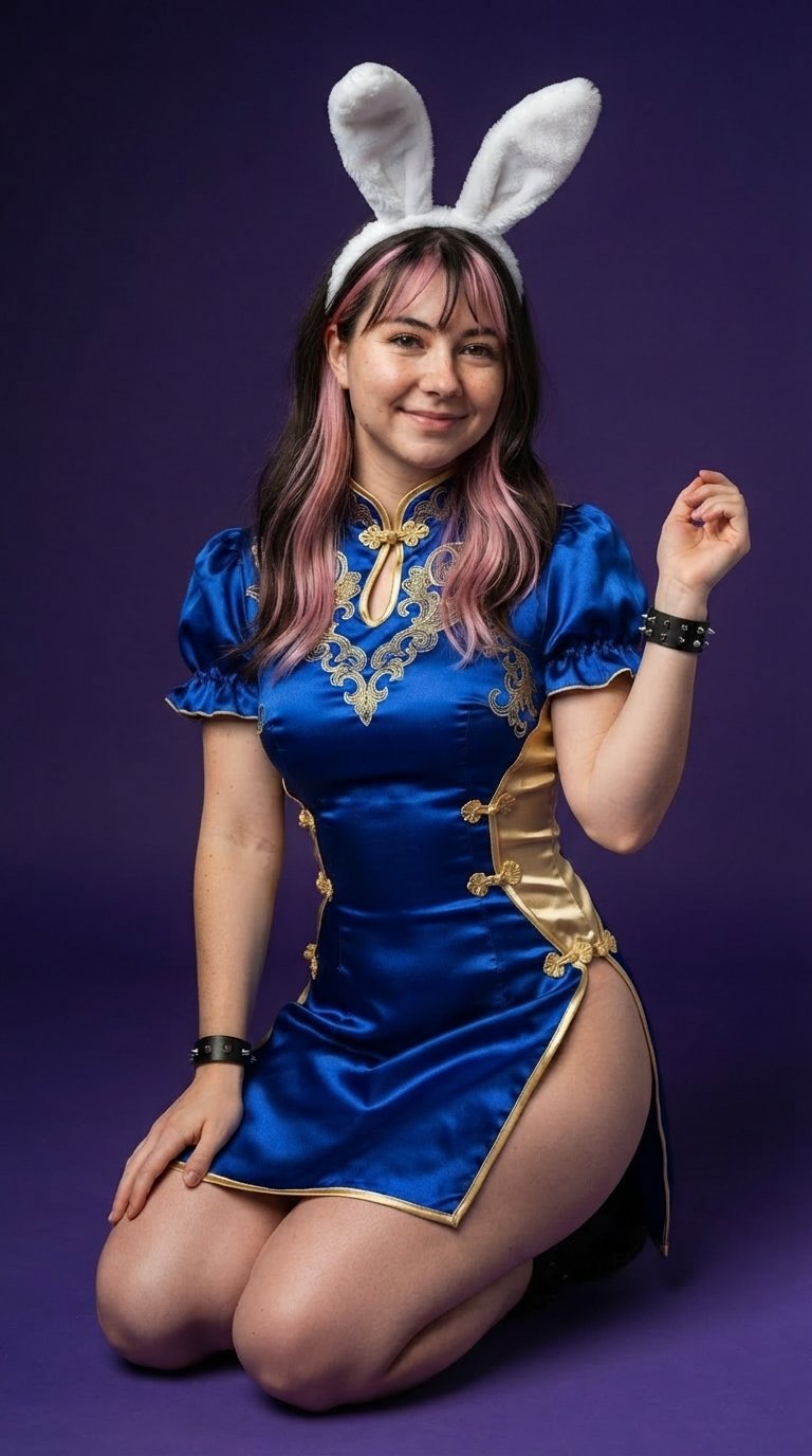 Cosplay bunny girl
